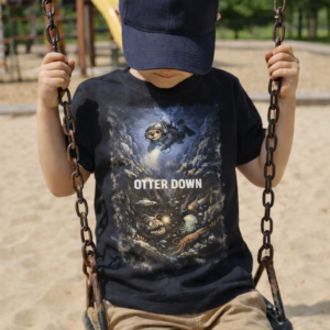 Otter down Shirt - Tiefsee-Otter