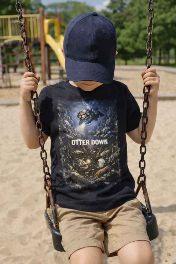 Otter down Shirt - Tiefsee-Otter